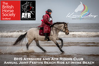 BHS Ayrshire and Ayr Riding Club  Festive Beach Ride