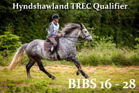 TREC Hyndshawland, Bibs 16 - 28